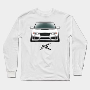 subaru legacy b4 white Long Sleeve T-Shirt